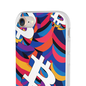 Bitcoin Abstrak Flexi Phone Cases