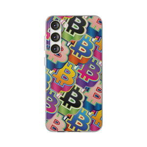 Bitcoin Pop Art Phone Cases