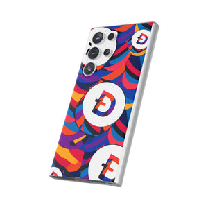 Dogecoin Abstrak Flexi Cases