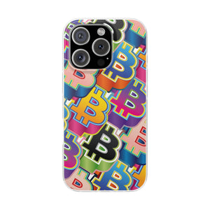 Bitcoin Pop Art Phone Cases