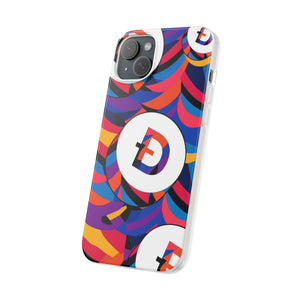 Dogecoin Abstrak Flexi Cases