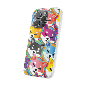 Shiba Inu Pop Art Phone Cases