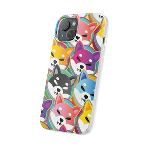 Shiba Inu Pop Art Phone Cases