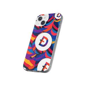 Dogecoin Abstrak Flexi Cases