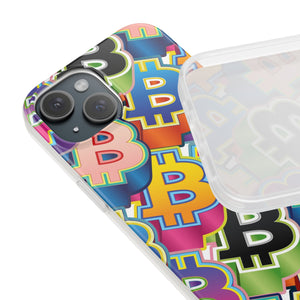 Bitcoin Pop Art Phone Cases