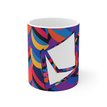 Load image into Gallery viewer, Ethereum Abstrak Ceramic Mug 11oz
