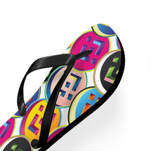 Load image into Gallery viewer, Binance Pop Art Flip Flops
