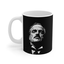 Load image into Gallery viewer, Vito Corleone, &quot;I&#39;m going to make him an NFT...&quot; (black) Mug 11oz
