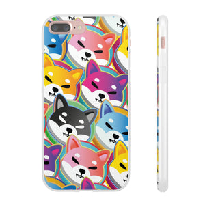 Shiba Inu Pop Art Phone Cases