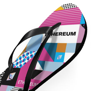 Ethereum Isometrik Flip Flops