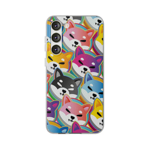 Shiba Inu Pop Art Phone Cases