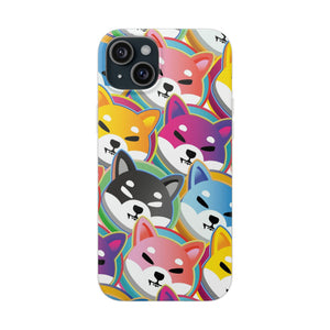 Shiba Inu Pop Art Phone Cases