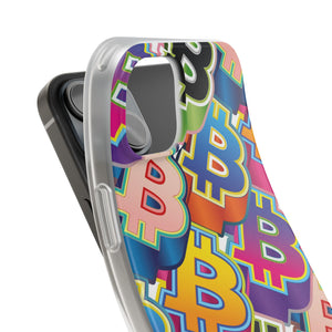 Bitcoin Pop Art Phone Cases