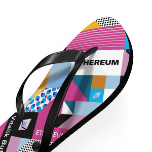 Ethereum Isometrik Flip Flops