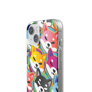 Shiba Inu Pop Art Phone Cases