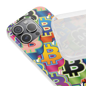 Bitcoin Pop Art Phone Cases