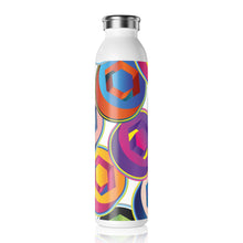 Load image into Gallery viewer, Chainlink Pop Art Slim Water Bottle
