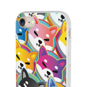 Shiba Inu Pop Art Phone Cases