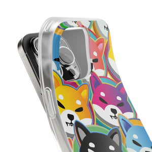 Shiba Inu Pop Art Phone Cases