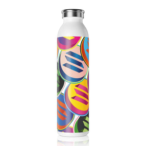 Solana Pop Art Slim Water Bottle