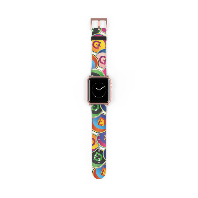 Dogecoin Pop Art Apple Watch Band