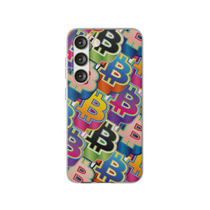 Bitcoin Pop Art Phone Cases