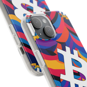 Bitcoin Abstrak Flexi Phone Cases