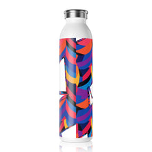 Load image into Gallery viewer, Ethereum Abstrak Slim Water Bottle
