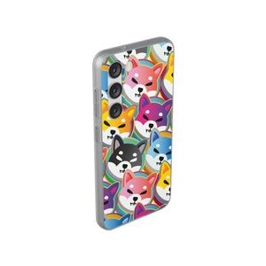 Shiba Inu Pop Art Phone Cases