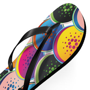 Cardano Pop Art Flip Flops