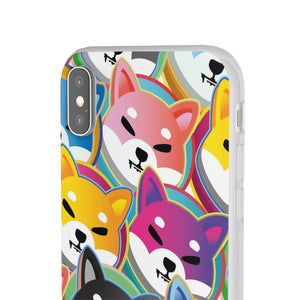 Shiba Inu Pop Art Phone Cases