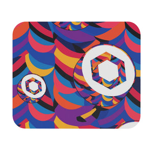 Chainlink Abstrak Mouse Pad