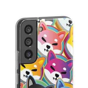 Shiba Inu Pop Art Phone Cases