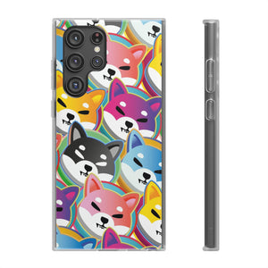 Shiba Inu Pop Art Phone Cases