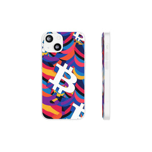 Bitcoin Abstrak Flexi Phone Cases