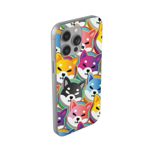 Shiba Inu Pop Art Phone Cases