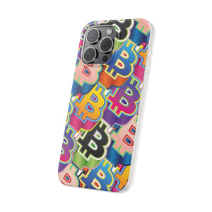 Bitcoin Pop Art Phone Cases