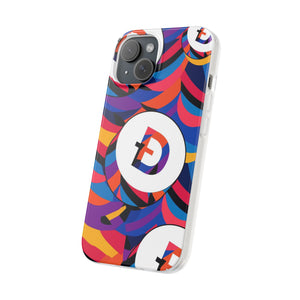 Dogecoin Abstrak Flexi Cases