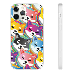 Shiba Inu Pop Art Phone Cases