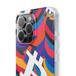 Bitcoin Abstrak Flexi Phone Cases