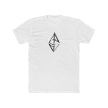 Load image into Gallery viewer, Ethereum Men&#39;s Cotton Short Sleeve Crew Tee
