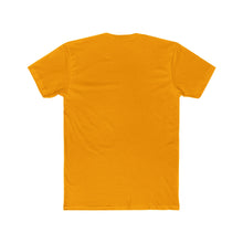 Load image into Gallery viewer, Bitcoin Signature Men&#39;s Cotton Short Sleeve Crew Tee (left chest)
