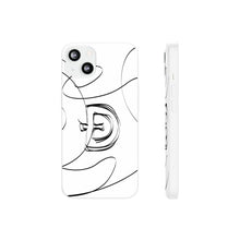 Load image into Gallery viewer, Dogecoin Line Art BW Flexi Cases
