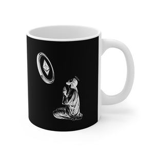 Ethereum Jesus Mug 11oz (Black)