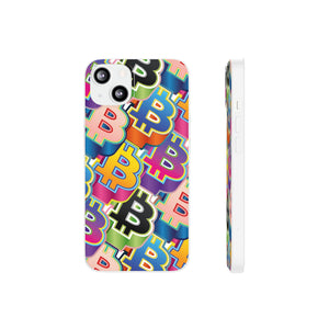 Bitcoin Pop Art Phone Cases