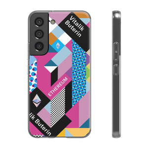 Ethereum Isometrik Phone Cases