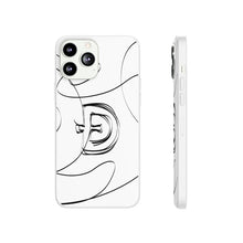 Load image into Gallery viewer, Dogecoin Line Art BW Flexi Cases
