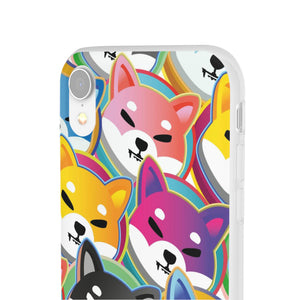 Shiba Inu Pop Art Phone Cases