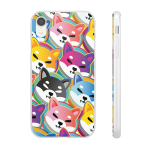 Shiba Inu Pop Art Phone Cases