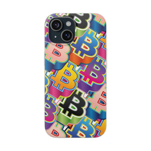 Bitcoin Pop Art Phone Cases